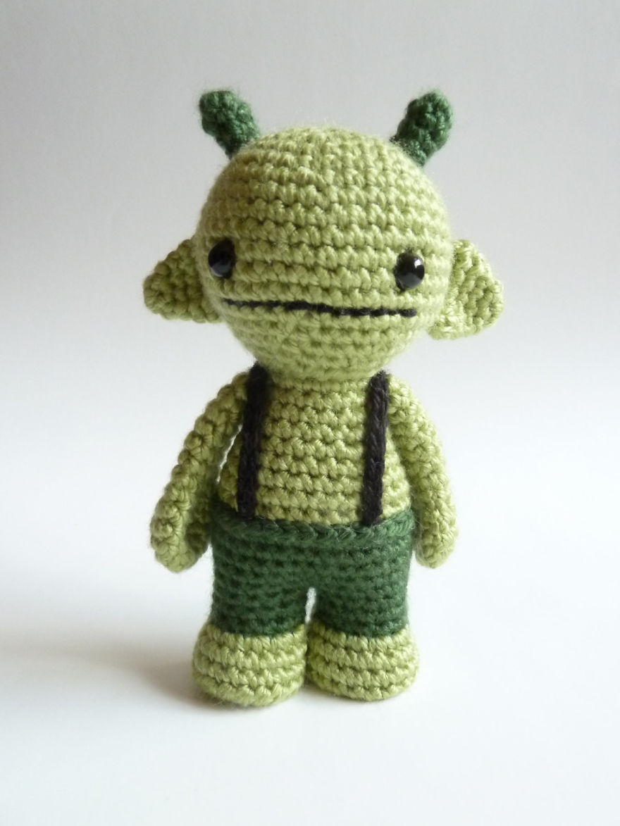 Plush Amigurumi Monster
