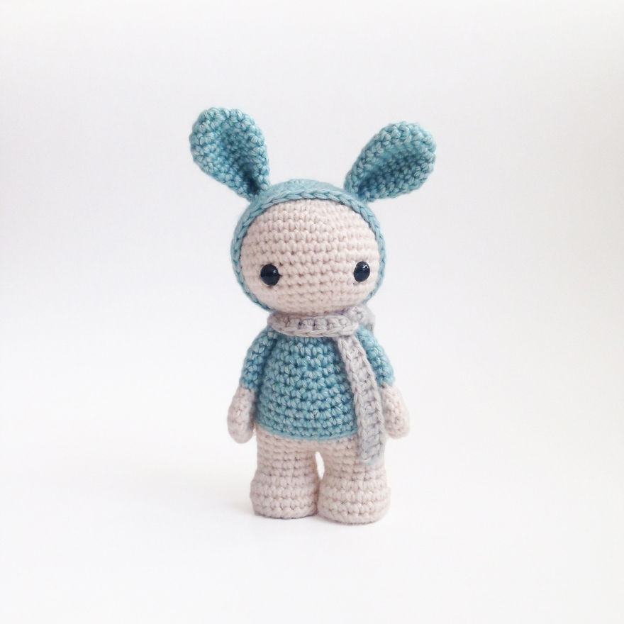 Plush Amigurumi Rabbit