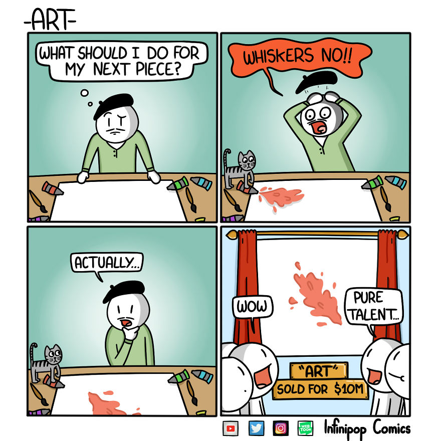 Infinipop Comics: A Comic-Maker's Journey.
(I Spent Too Much Time Making These And I Really Hope You Like Them)