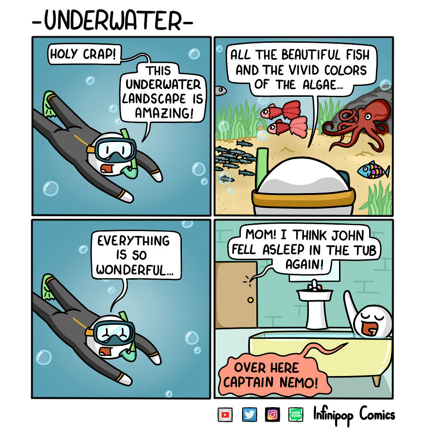 Infinipop Comics: A Comic-Maker's Journey.
(I Spent Too Much Time Making These And I Really Hope You Like Them)