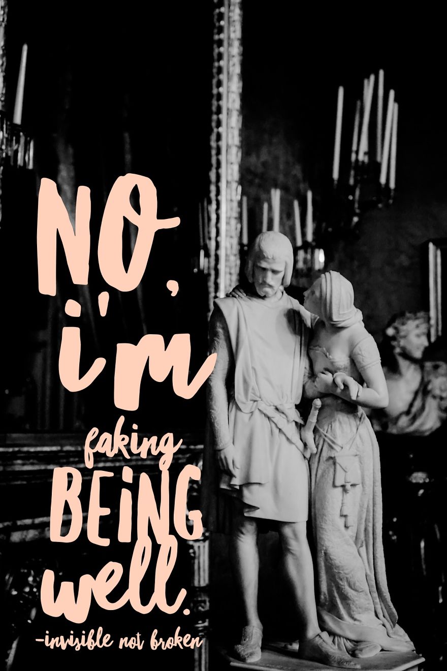 I Make Motivation Posters For People Who Have Chronic Illness Like Me With Some Snark