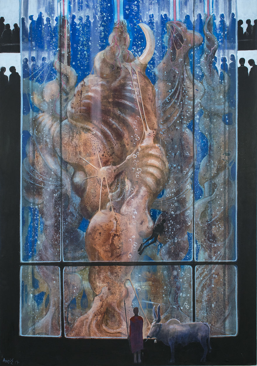 It Is Time For Society To Take Its Sunglasses Off, Says Artist Andrew Burns Colwill