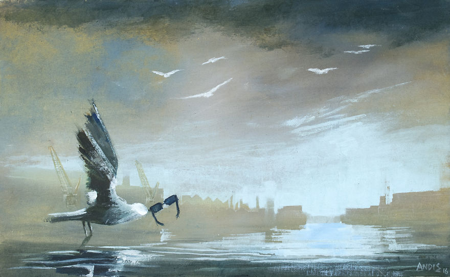 It Is Time For Society To Take Its Sunglasses Off, Says Artist Andrew Burns Colwill