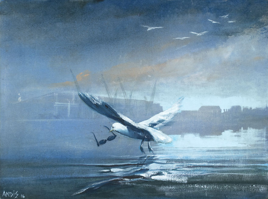 It Is Time For Society To Take Its Sunglasses Off, Says Artist Andrew Burns Colwill