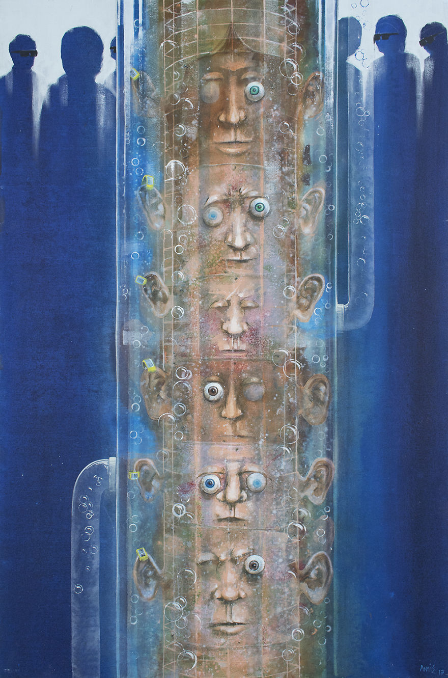 It Is Time For Society To Take Its Sunglasses Off, Says Artist Andrew Burns Colwill It Is Time For Society To Take Its Sunglasses Off, Says Artist Andrew Burns Colwill