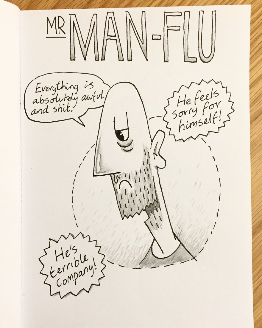 All Week I’ve Been A Bit Of A Pathetic, Self-Pitying Mess Because I’ve Got A Cold. I Get All Miserable And Melancholy When I’m Sick And I’m Shit Company. Sorry Kellie 