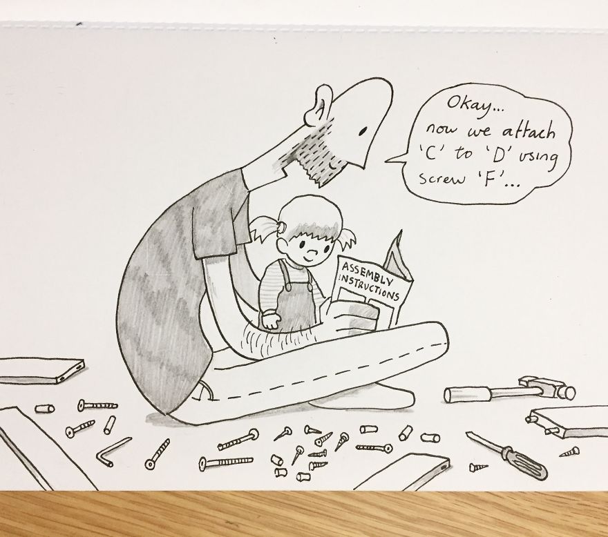 Yesterday We Dismantled Poppy's Cot And She Helped Me Build Her First Little Toddler Bed. She Was So Excited About It And Eager To Help 