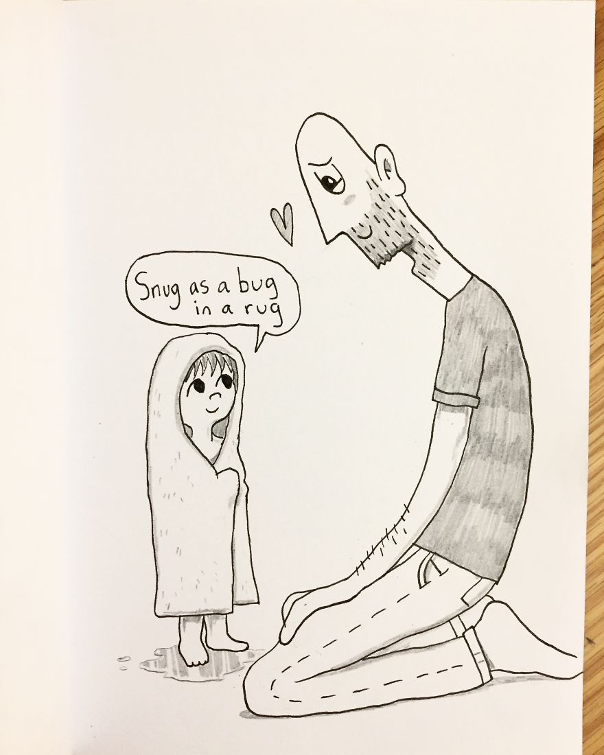 After Bathing Poppy I Love To Wrap Her Up All Cosy And Say To Her She’s ‘Snug As A Bug In A Rug’. She Says It Back To Me Now And It’s Adorable