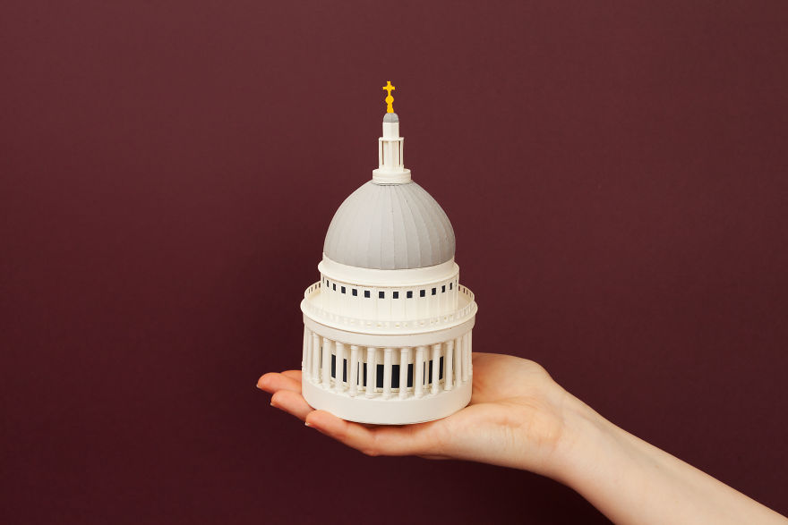 Artists Create Incredible London Landmarks From Paper