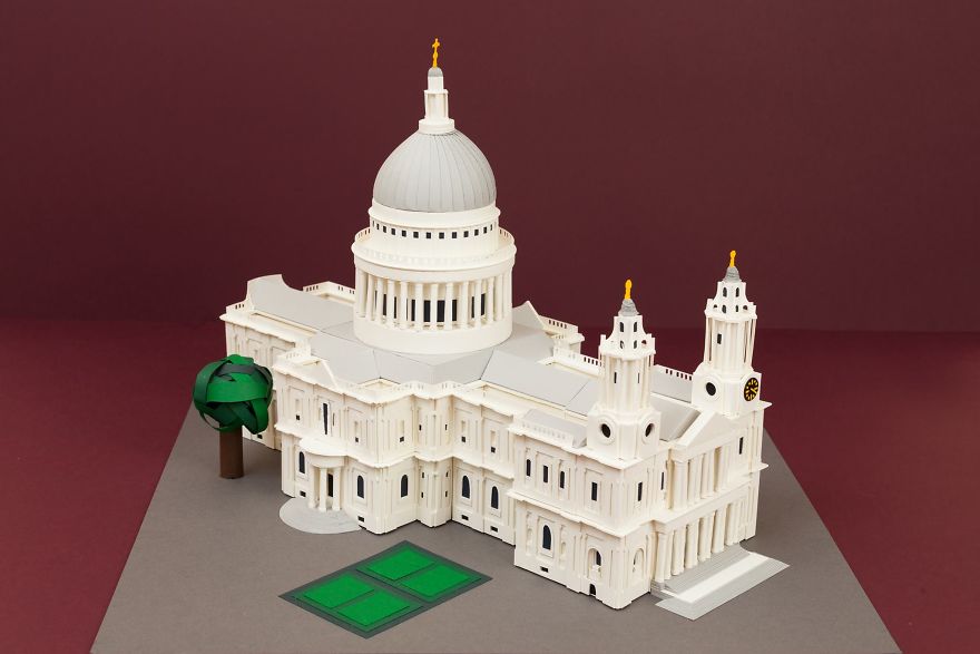 Artists Create Incredible London Landmarks From Paper