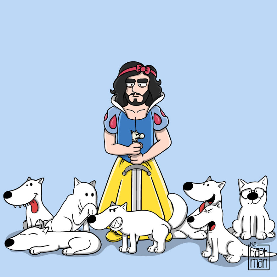 Jon Snow White