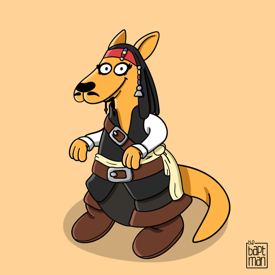 Kangaroo Jack Sparrow