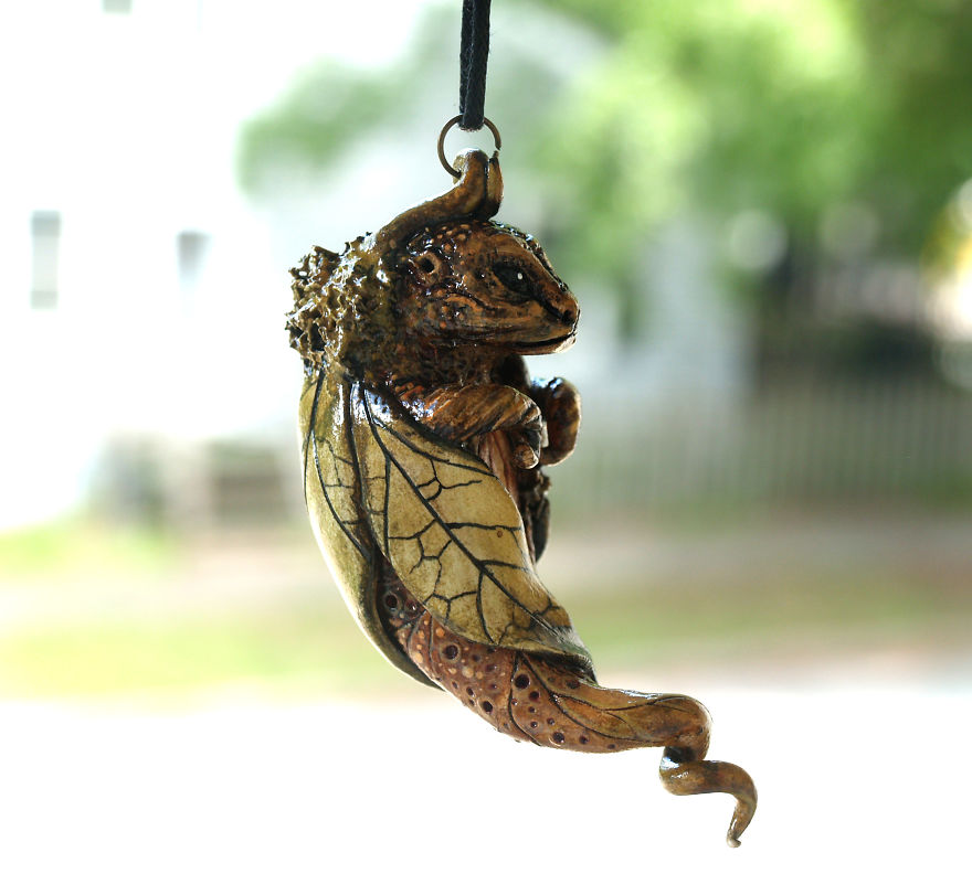 I Make Sculptures Of Gentle Monsters From Polymer Clay