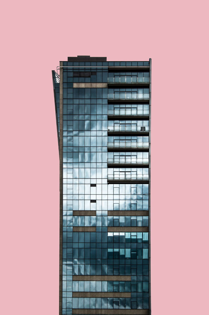 Lithuanian Architectural Photographer Starts Collecting Pictures Of Skyscrapers Looking As Sticks