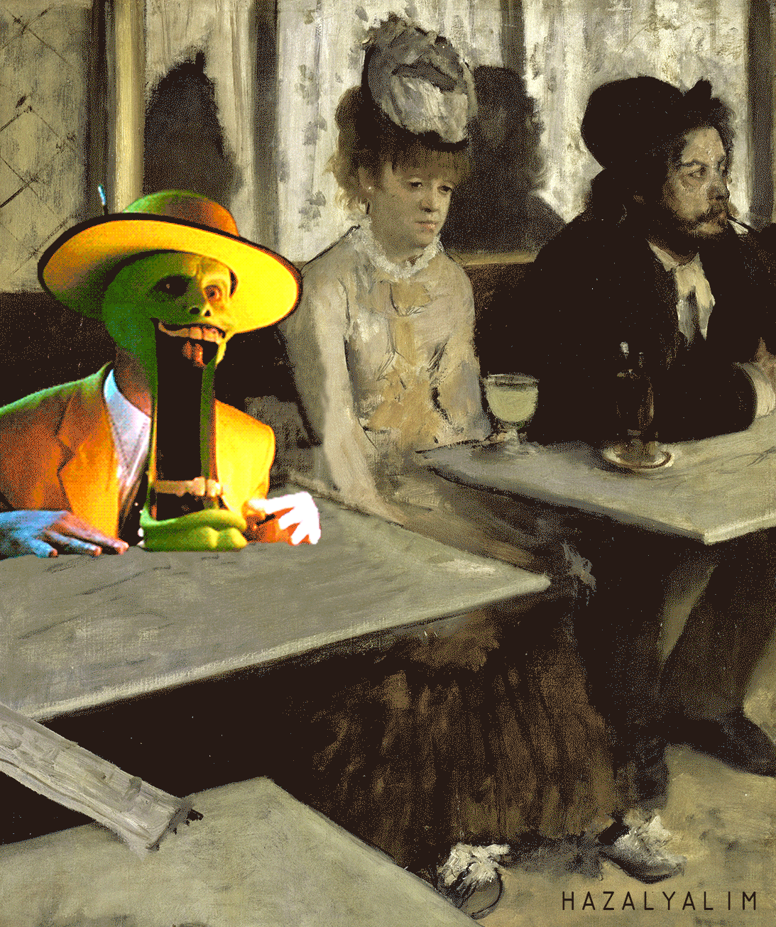 When You See The Waiter Coming With Your Food!