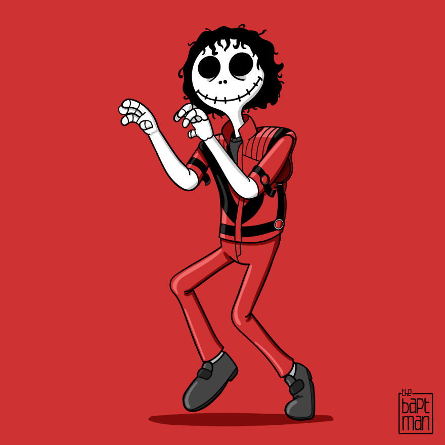 Michaël Jackson Skellington