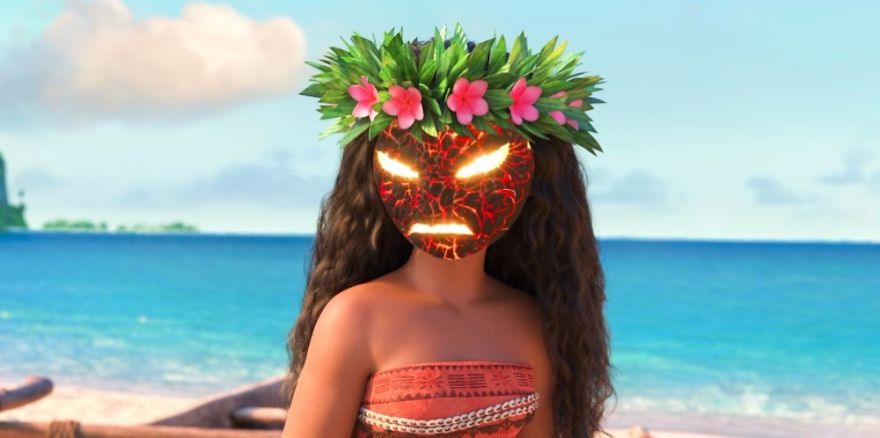 I Added Disney Villains To Their Corresponding Protagonists' Face