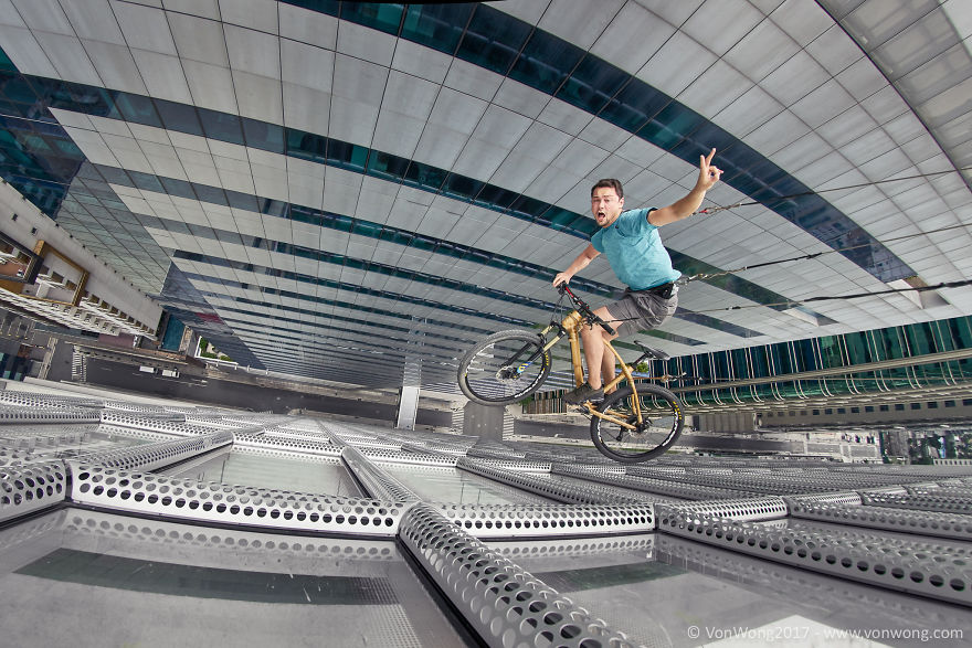 I Photographed Everyday Heroes Leaping Off A Skyscraper