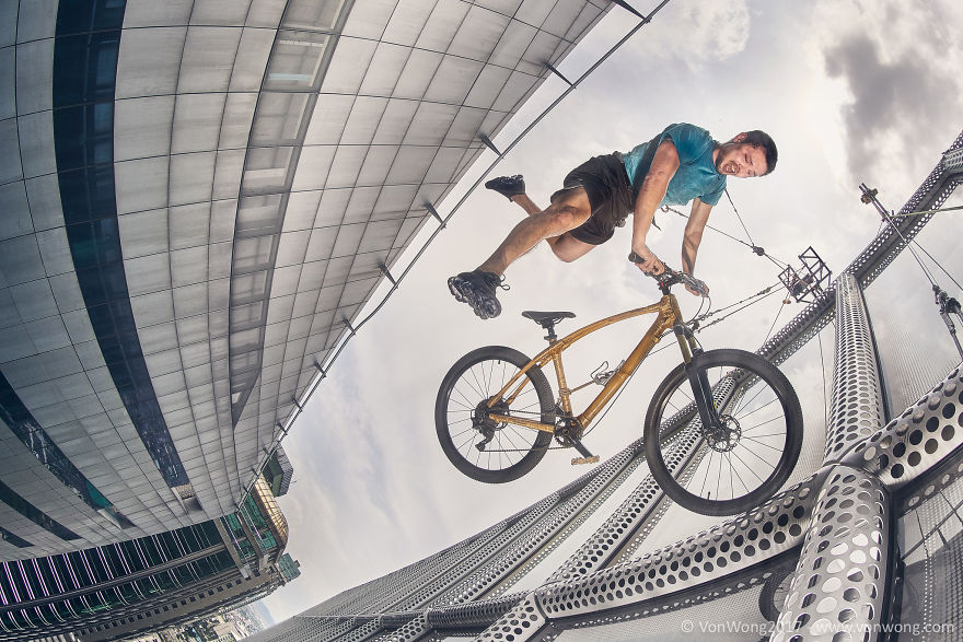I Photographed Everyday Heroes Leaping Off A Skyscraper