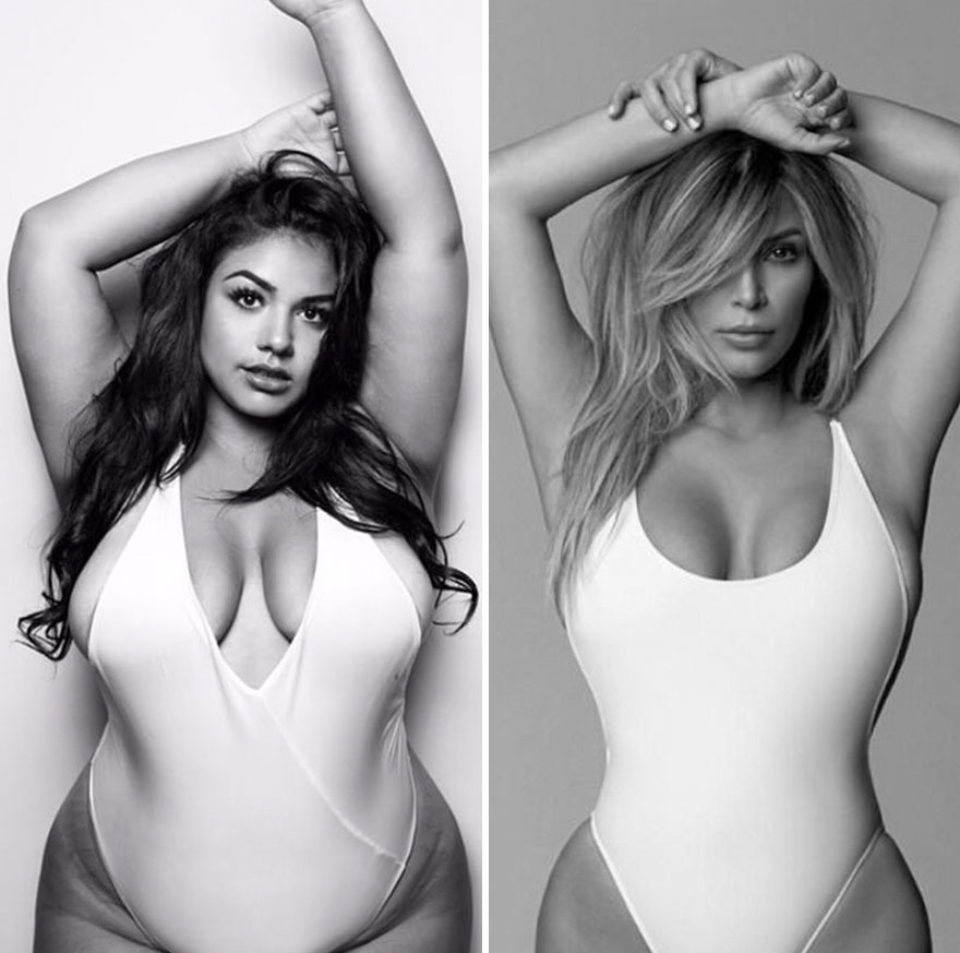 Last month Diana shared an image of her body next to Kim Kardashian with an...