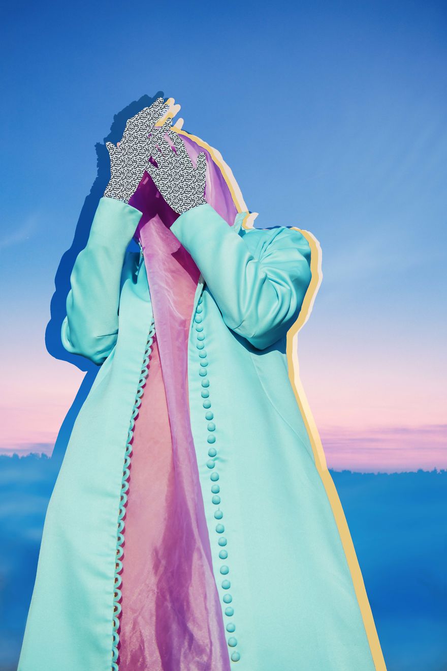 I Made A Surreal Selfportrait Photo Series While Roadtripping To The Usa