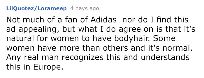 Swedish Model Gets Criticized Because Of Hairy Legs In Adidas Campaign, And The Comments Are Too Horrible To Read Swedish Model Gets Criticized Because Of Hairy Legs In Adidas Campaign, And The Comments Are Too Horrible To Read