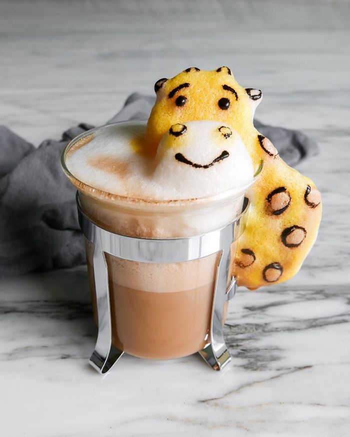 The Incredible 3d Art In Coffee Foam By Daphne Tan