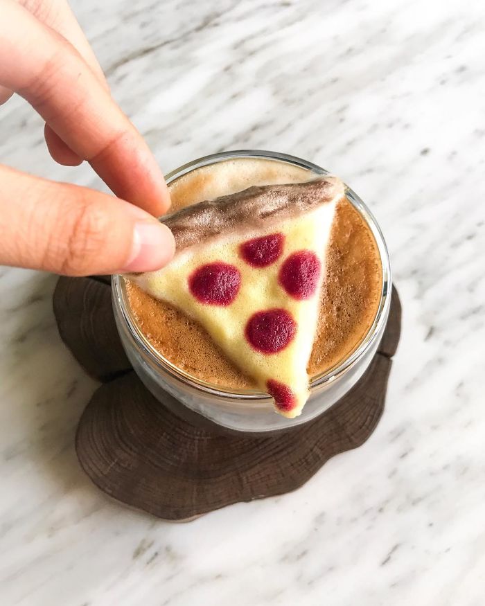 The Incredible 3d Art In Coffee Foam By Daphne Tan