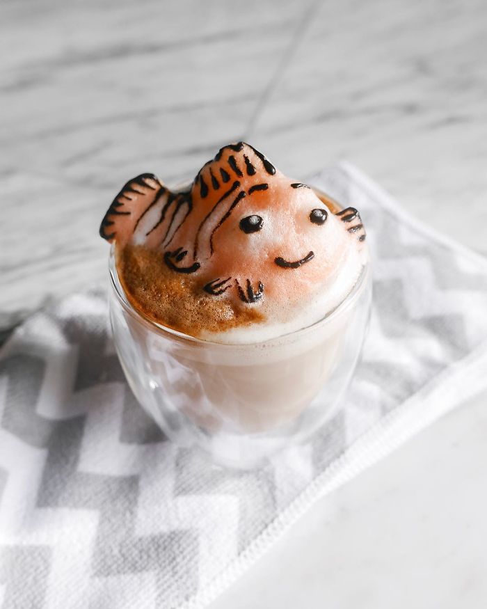The Incredible 3d Art In Coffee Foam By Daphne Tan