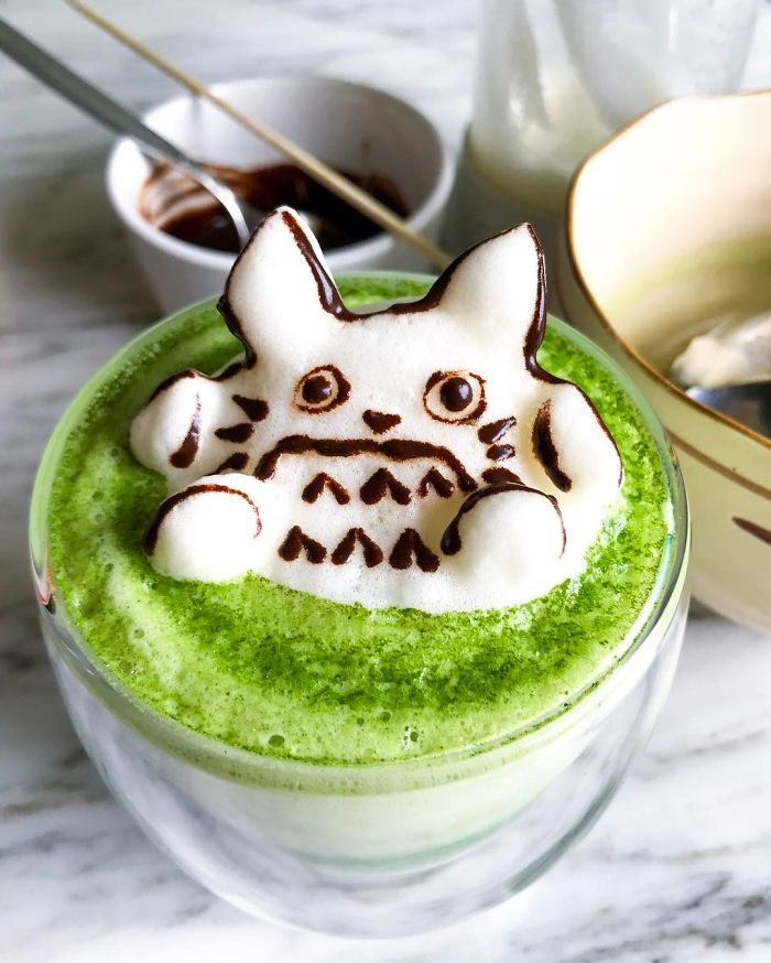 The Incredible 3d Art In Coffee Foam By Daphne Tan