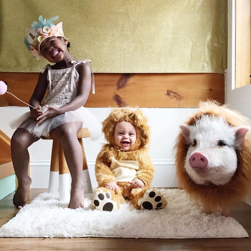 Lion Tamer And Her Lions