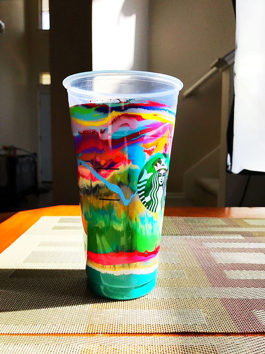 What Happens When You Pour 100 Different Colors Onto A Canvas? What Happens When You Pour 100 Different Colors Onto A Canvas?