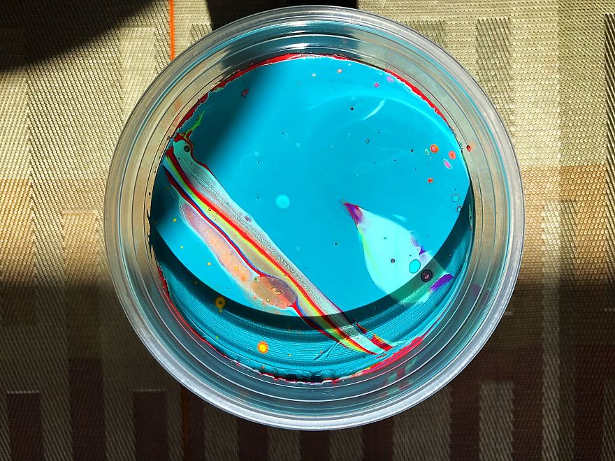 What Happens When You Pour 100 Different Colors Onto A Canvas?