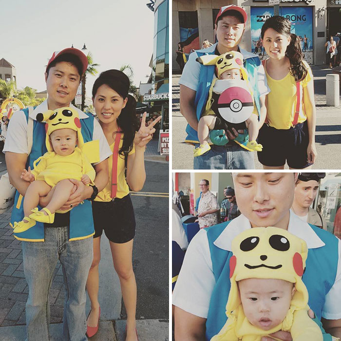 Pokemon Family Costume