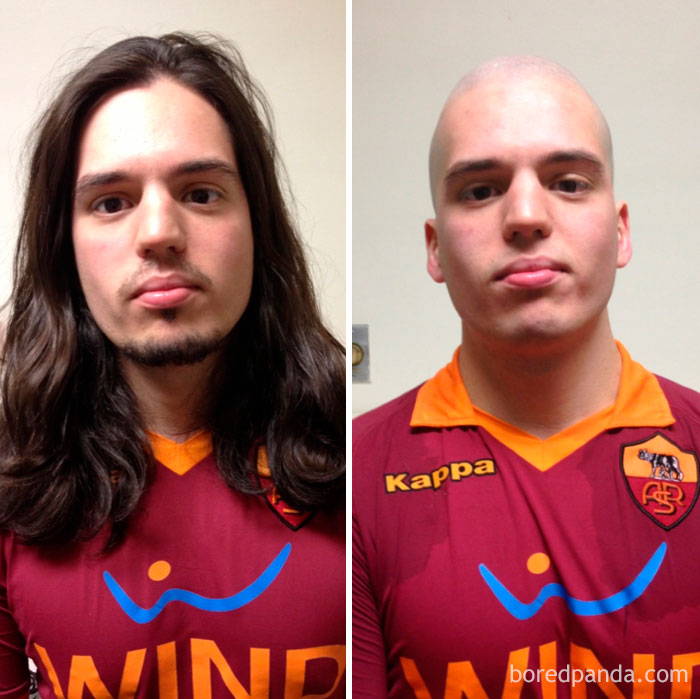 I Decided To Cut My Hair And Donate It So It Can Be Used To Make A Wig For A Cancer Patient That Has Gone Through Chemo