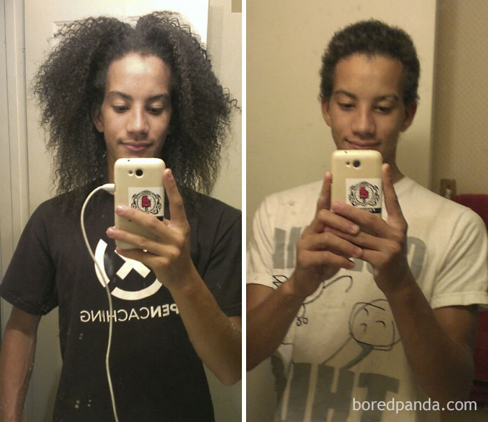 Decide To Cut My Hair And Give It For Cancer