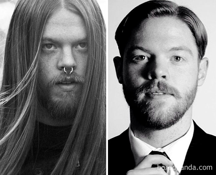 A Year Ago I Cut Off My Hair And Donated It. Here's A Before And After, One Year Difference