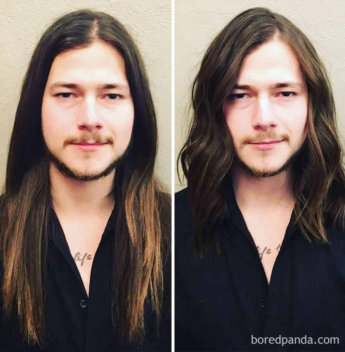 When His Hair Looks Better Than Yours