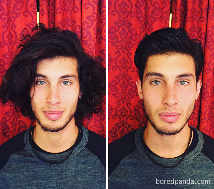 He's Super Handsome Even With The Crazy Hair