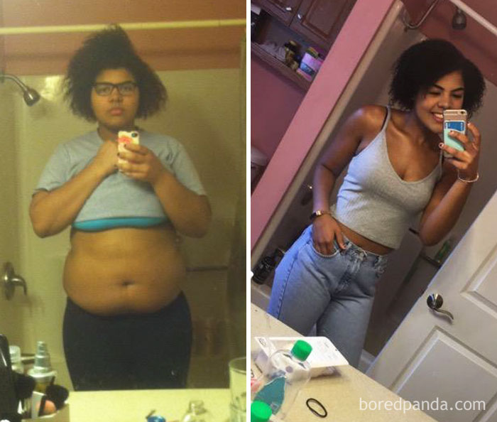 70 Lbs Lost. Always Told Myself I Would Do It, Finally Happened Senior Year Of Highschool!