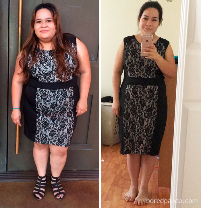 Weight Loss Progress (8 Months)