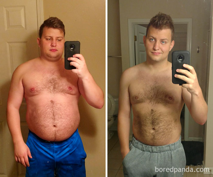 This Is Me At The Middle Of Last Summer. I Was Fat, Unhappy And Tired All Of The Time. 240 Pounds Was Where I Started, I'm Currently 190