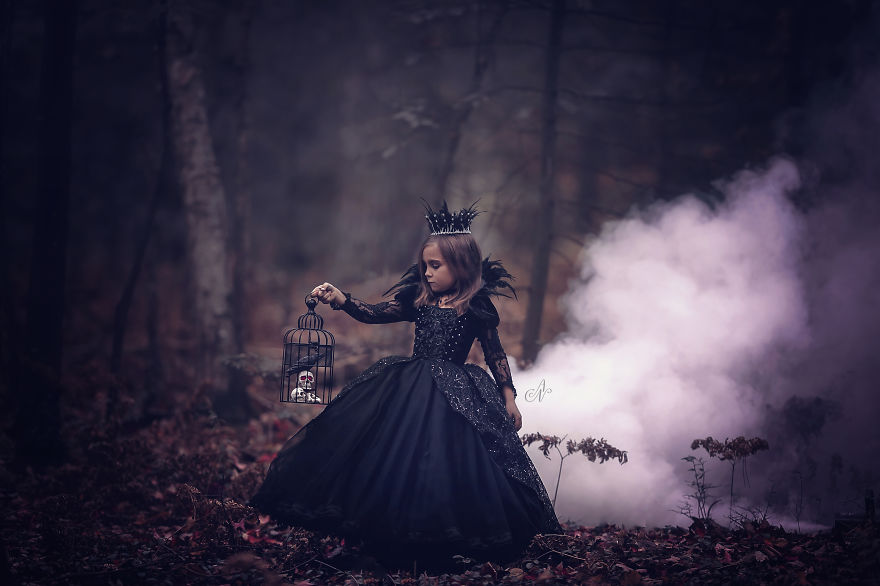 I Did A Photoshoot Series Called "Nevermore" Based On The Poem "The Raven" By Edgar Allen Poe For The Season Of Halloween.