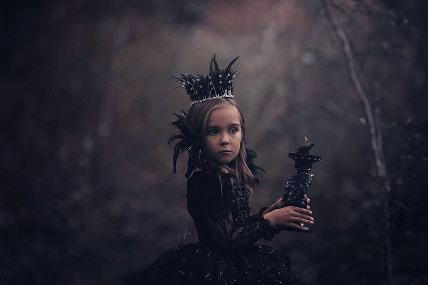 I Did A Photoshoot Series Called "Nevermore" Based On The Poem "The Raven" By Edgar Allen Poe For The Season Of Halloween.