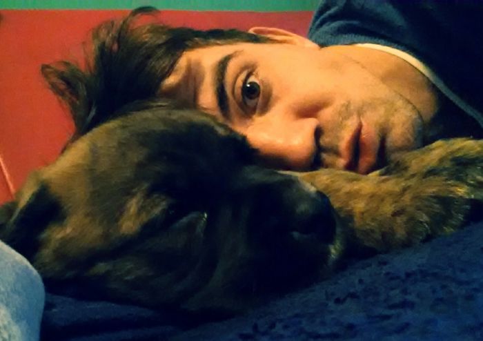 First Night In His New Home