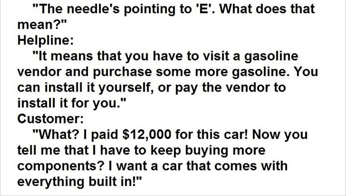 Someone Imagined What Would Happen If People Bought Cars Like Computers, And It's Hilariously True Someone Imagined What Would Happen If People Bought Cars Like Computers, And It's Hilariously True