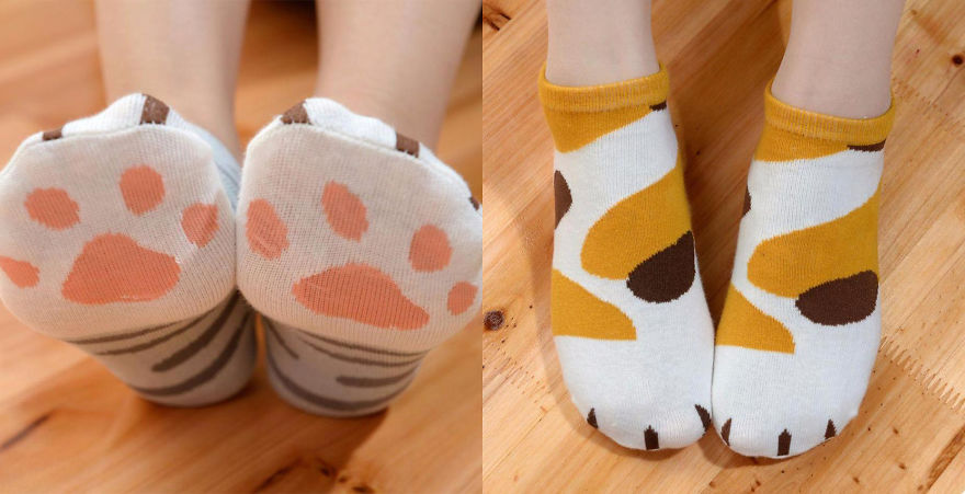 These Socks Will Turn Your Feet Into Cats These Socks Will Turn Your Feet Into Cats