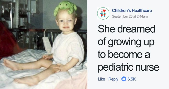Girl Who Beat Cancer Twice Returns To The Same Hospital 20 Years Later, But This Time As A Nurse