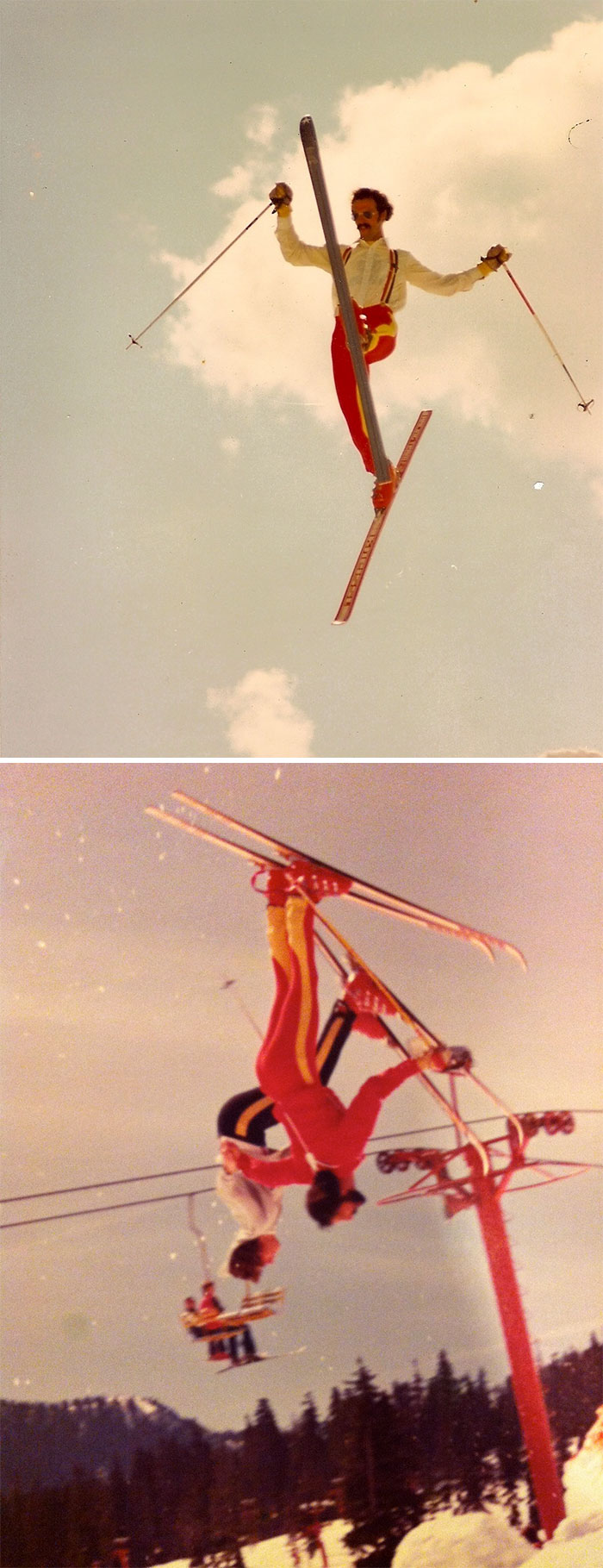 My Dad Was A Legit Ski Instructor In The 1970's