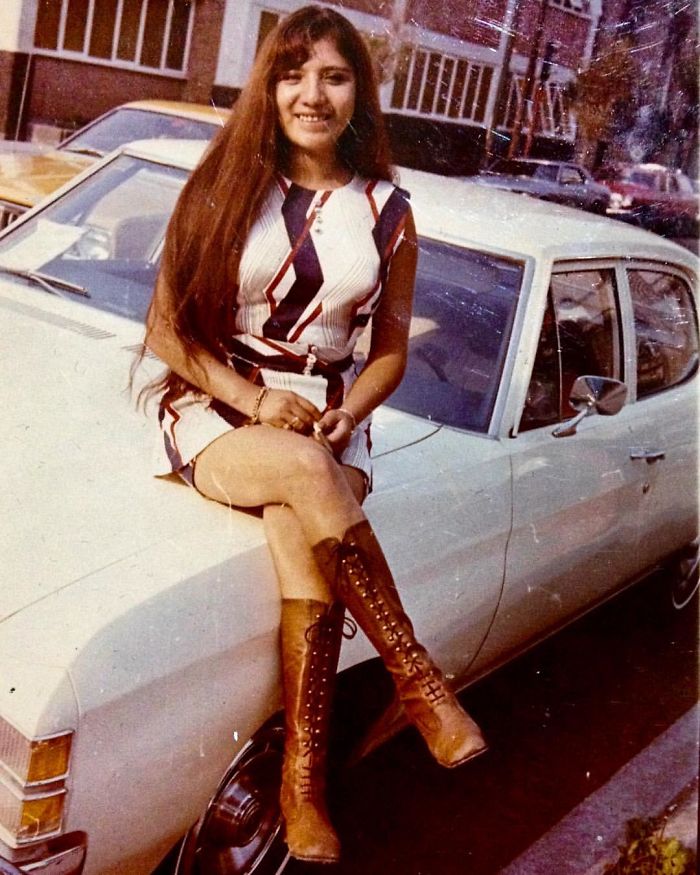 My Mom When Se Was 20 At The End Of 60's